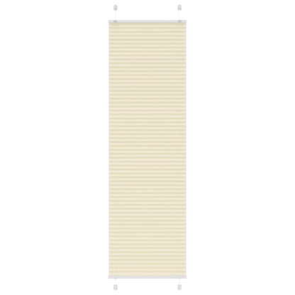 Plissee Creme 65x200 cm Stoffbreite 64,4 cm Polyester