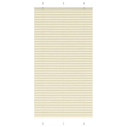 Plissee Creme 105x200 cm Stoffbreite 104,4 cm Polyester