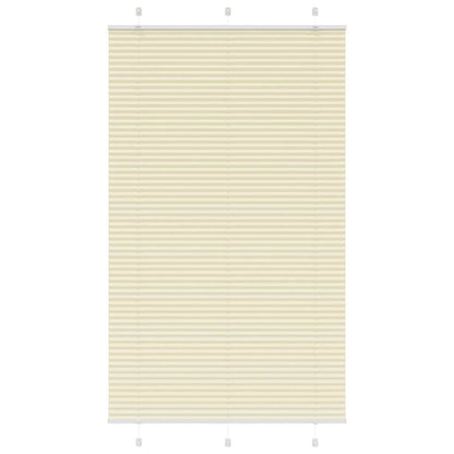 Plissee Creme 115x200 cm Stoffbreite 114,4 cm Polyester