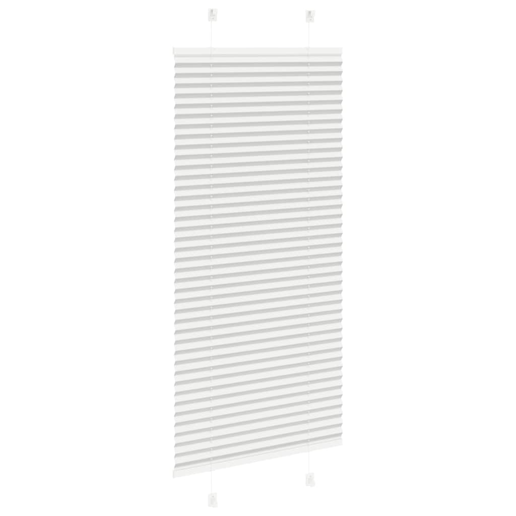 Plissee Hellgrau 60x100 cm Stoffbreite 59,4 cm Polyester