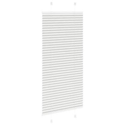 Plissee Hellgrau 60x100 cm Stoffbreite 59,4 cm Polyester