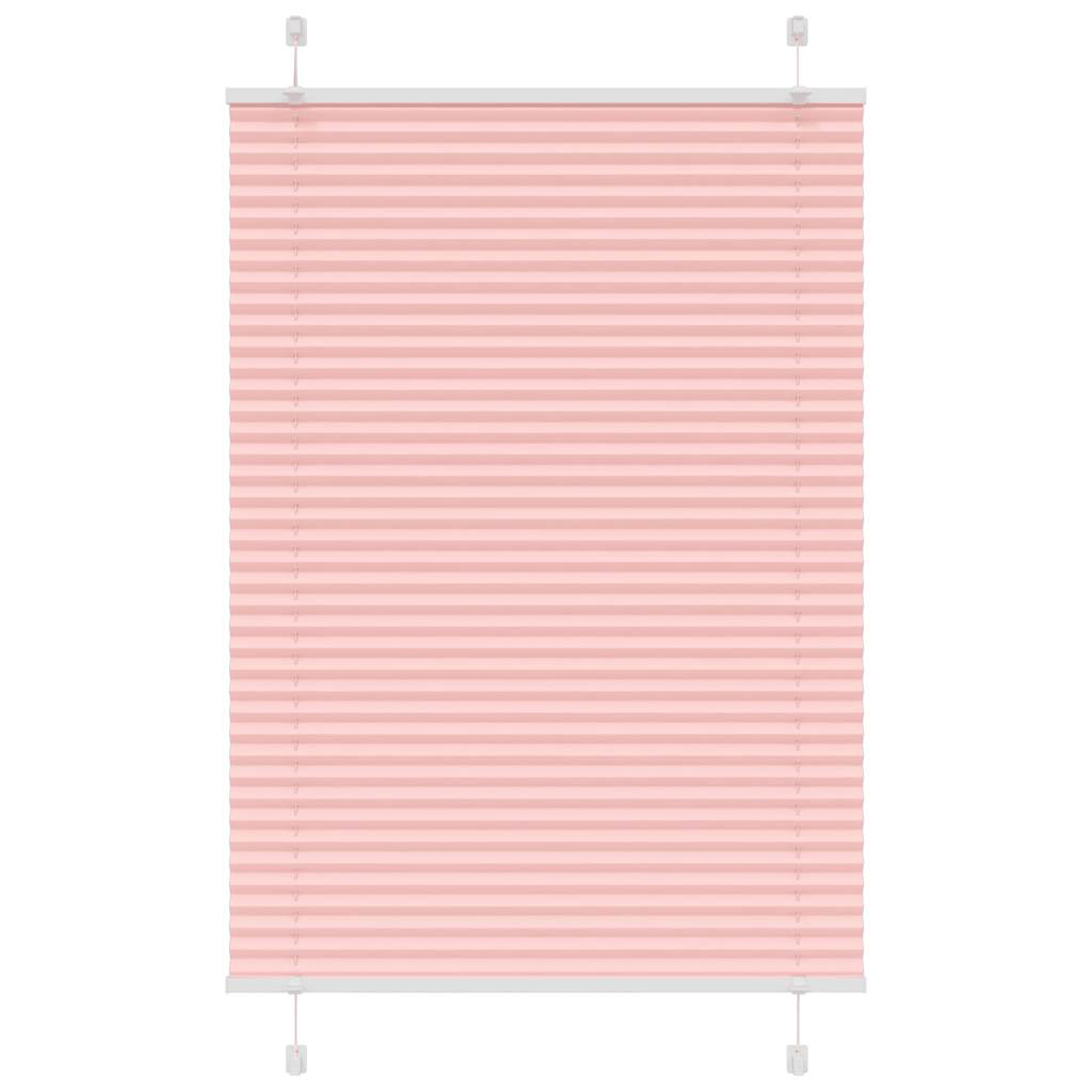 Plissee Rosa 95x100 cm Stoffbreite 94,4 cm Polyester