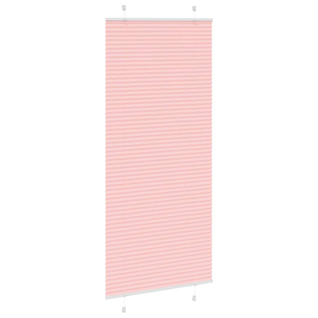 Plissee Rosa 100x200 cm Stoffbreite 99,4 cm Polyester