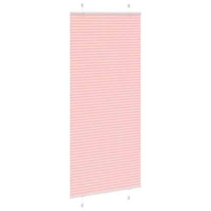 Plissee Rosa 100x200 cm Stoffbreite 99,4 cm Polyester
