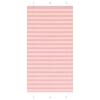 Plissee Rosa 105x200 cm Stoffbreite 104,4 cm Polyester