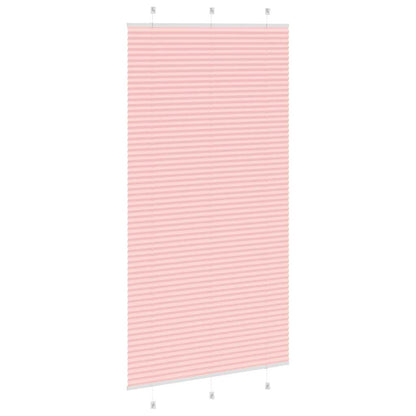 Plissee Rosa 105x200 cm Stoffbreite 104,4 cm Polyester