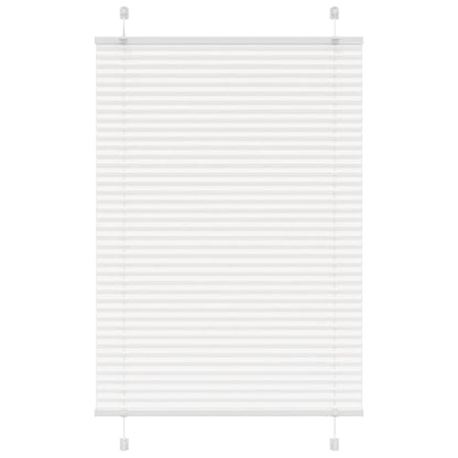 Plissee Weiß 90x100 cm Stoffbreite 89,4 cm Polyester