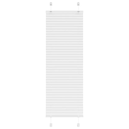 Plissee Weiß 45x150 cm Stoffbreite 44,4 cm Polyester