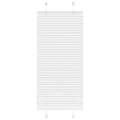 Plissee Weiß 65x150 cm Stoffbreite 64,4 cm Polyester