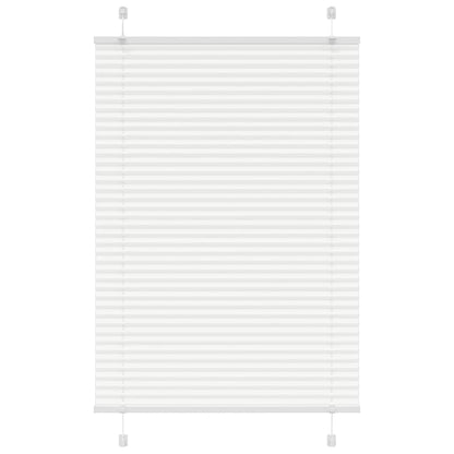 Plissee Weiß 90x150 cm Stoffbreite 89,4 cm Polyester