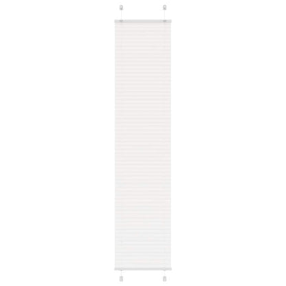 Plissee Weiß 45x200 cm Stoffbreite 44,4 cm Polyester