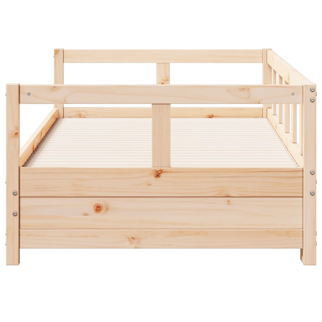 Lit de repos sans matelas 80x200 cm en pin massif