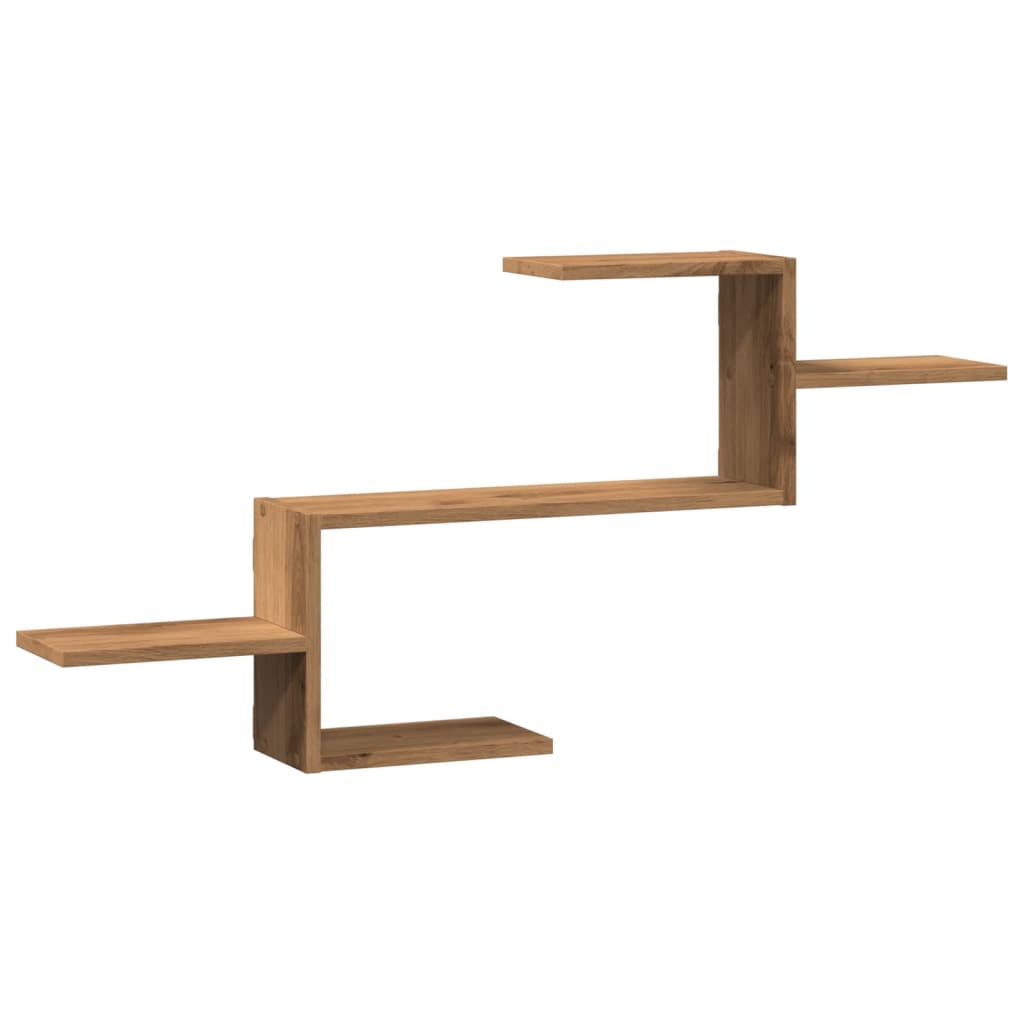 Wandregal Artisan-Eiche 104x15x49 cm Holzwerkstoff