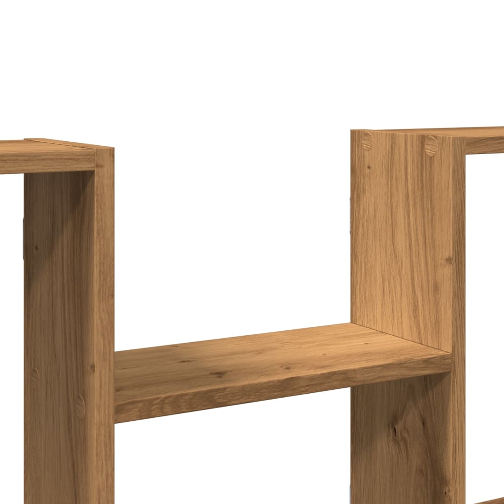 Wall shelf Artisan oak 99x15x60 cm wood material