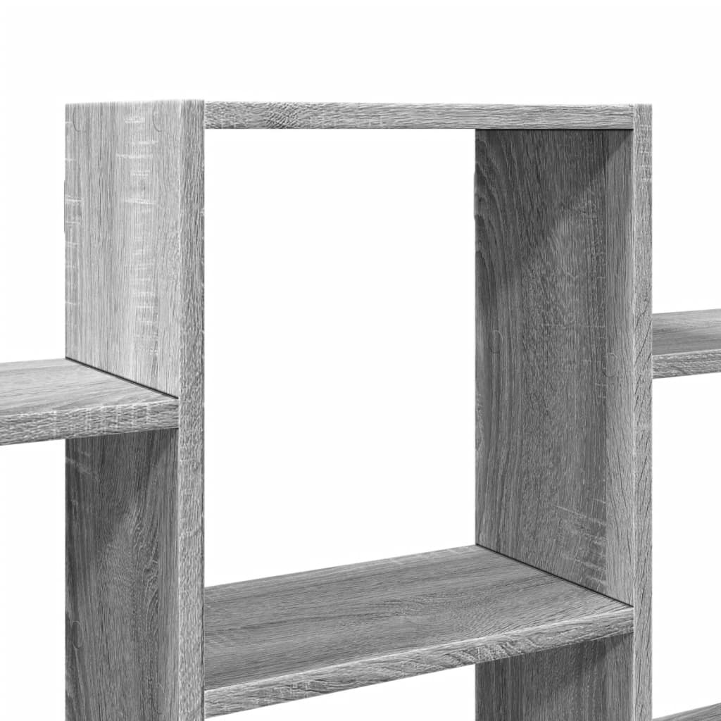 Wall shelf Grey Sonoma 159x18x66 cm wood material