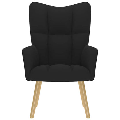 Relaxsessel Schwarz Stoff