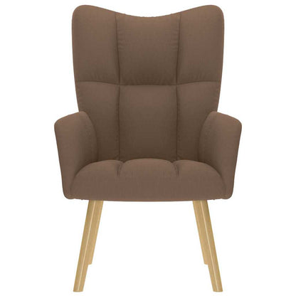 Relaxsessel Stoff Braun