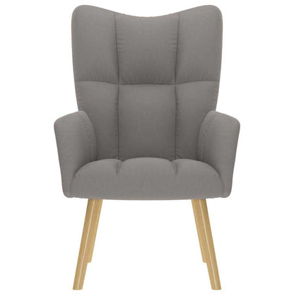 Relaxsessel Taupe Stoff