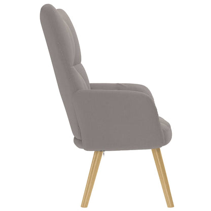 Relaxsessel Taupe Stoff