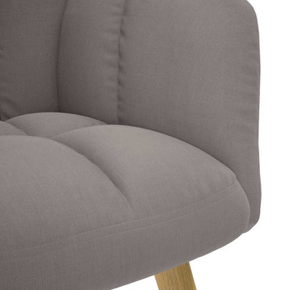 Relaxsessel Taupe Stoff