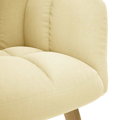 Relaxsessel Creme Stoff