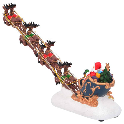 Weihnachts-Tischdekoration SALO 31,5 x 6,5 x 16 cm Harz