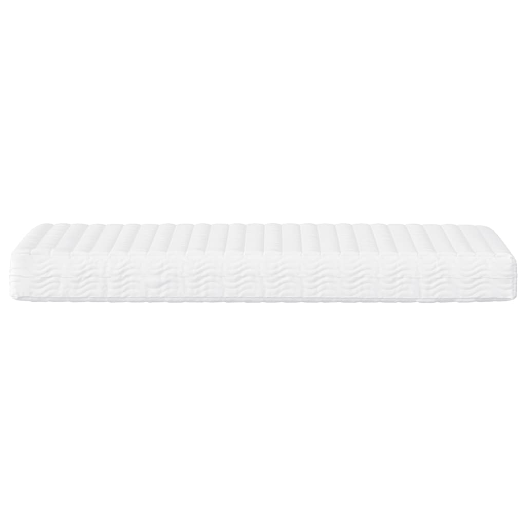 Matelas mousse blanc 80x210 cm dureté H2 H3