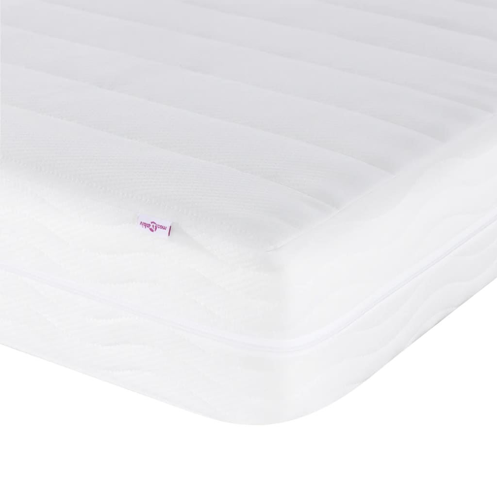 Matelas mousse blanc 80x210 cm dureté H2 H3