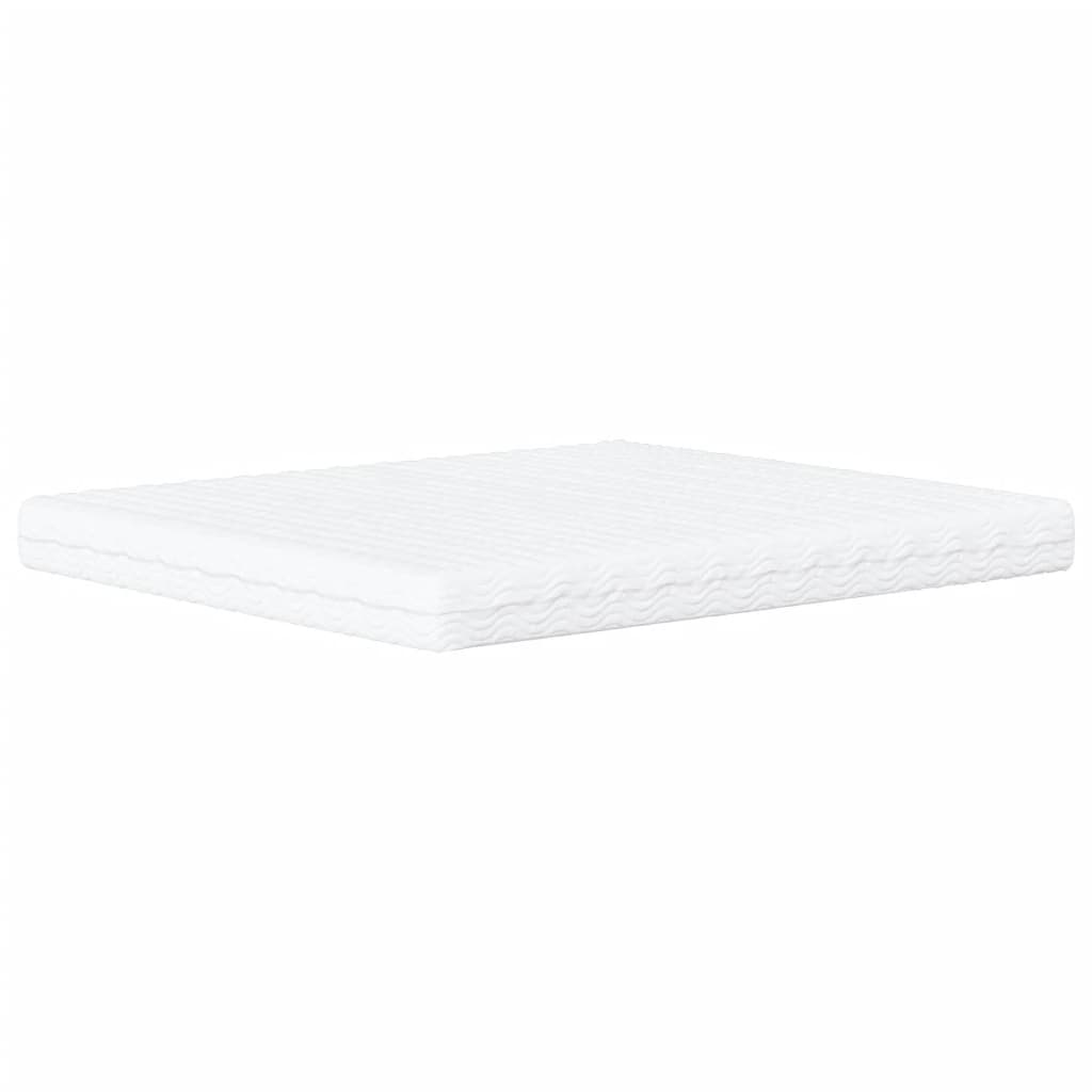 Matelas mousse blanc 160x210 cm dureté H2 H3