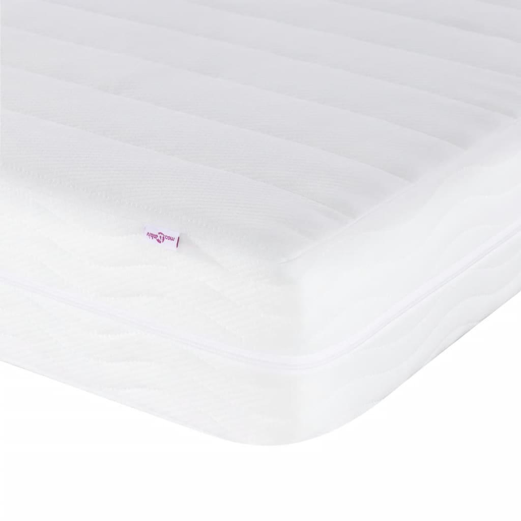 Matelas mousse blanc 160x210 cm dureté H2 H3