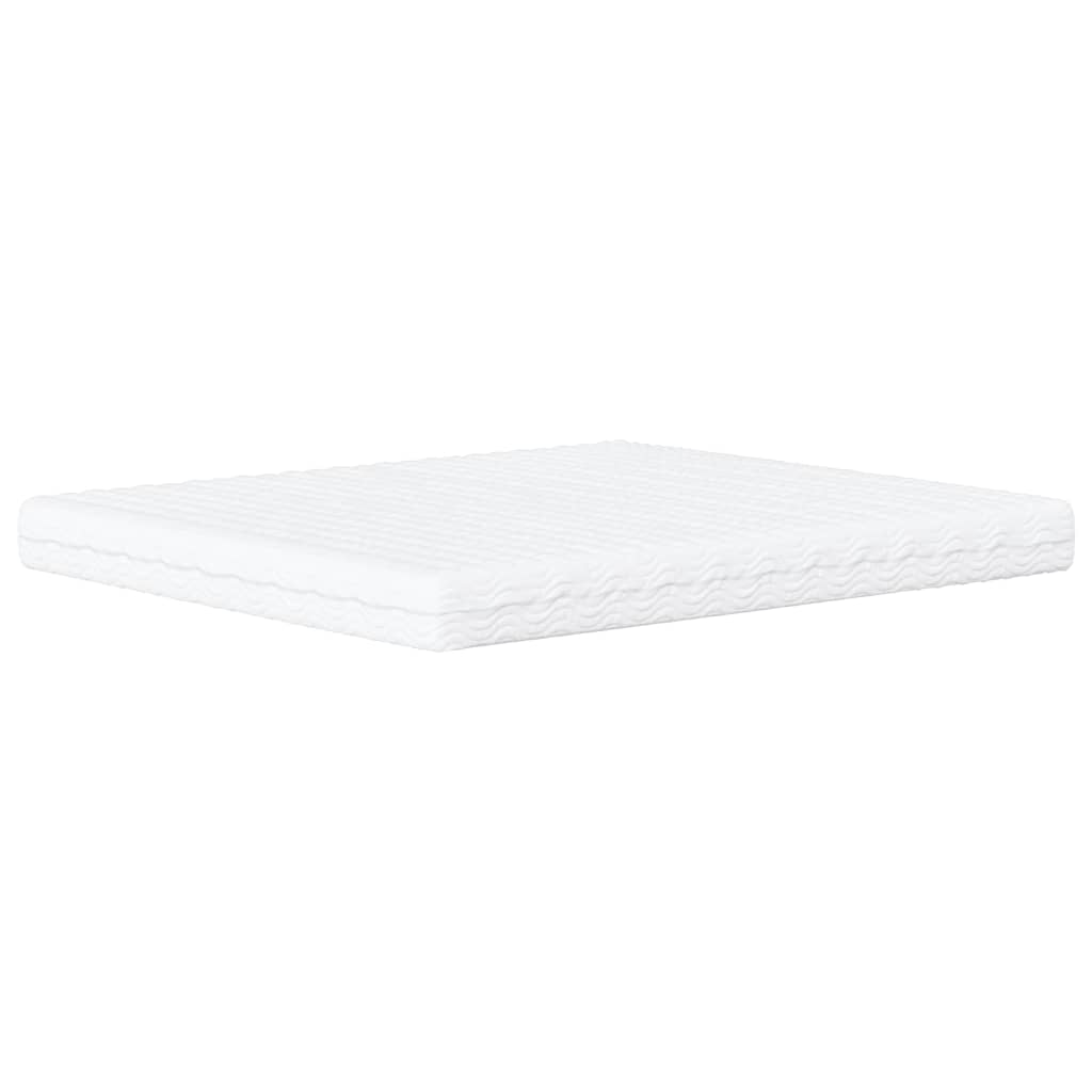 Matelas mousse blanc 200x210 cm dureté H2 H3