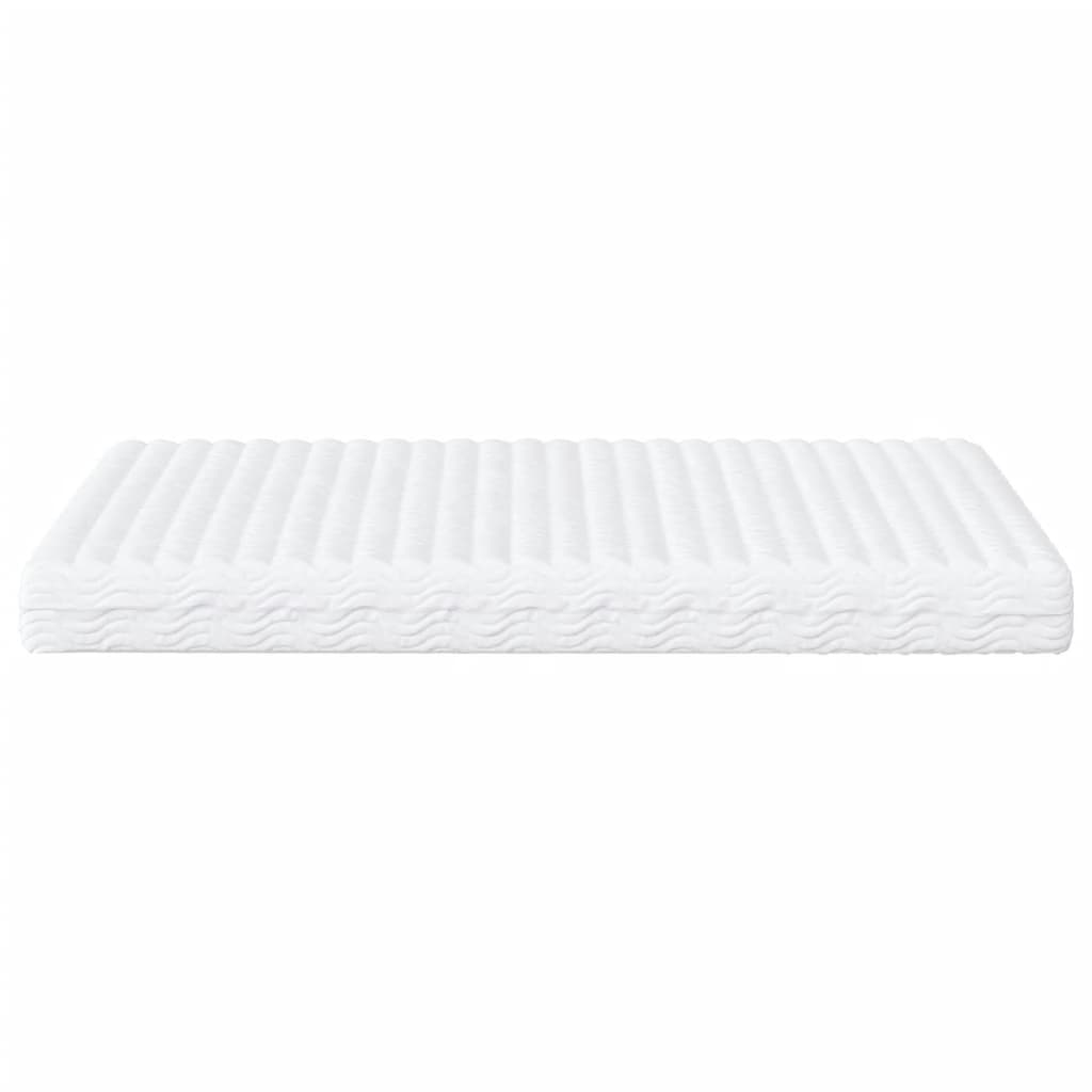 Matelas mousse blanc 200x210 cm dureté H2 H3