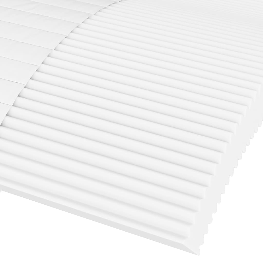 Matelas mousse blanc 200x210 cm dureté H2 H3