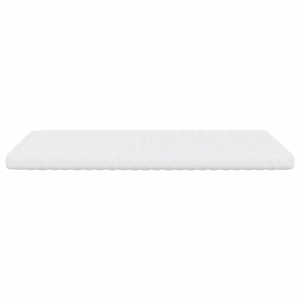 Matelas mousse blanc 120x210 cm 7 zones dureté 20 ILD