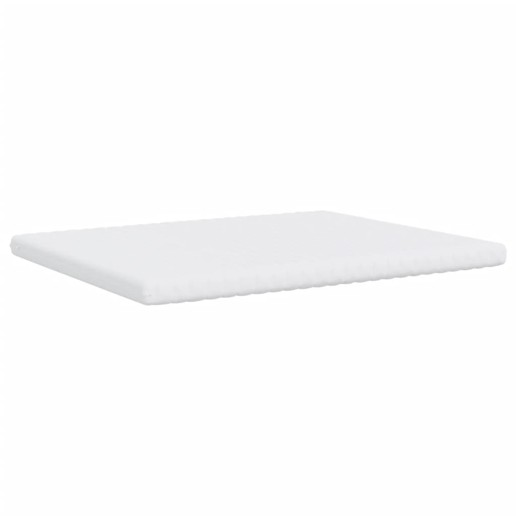 Matelas mousse blanc 200x210 cm 7 zones dureté 20 ILD