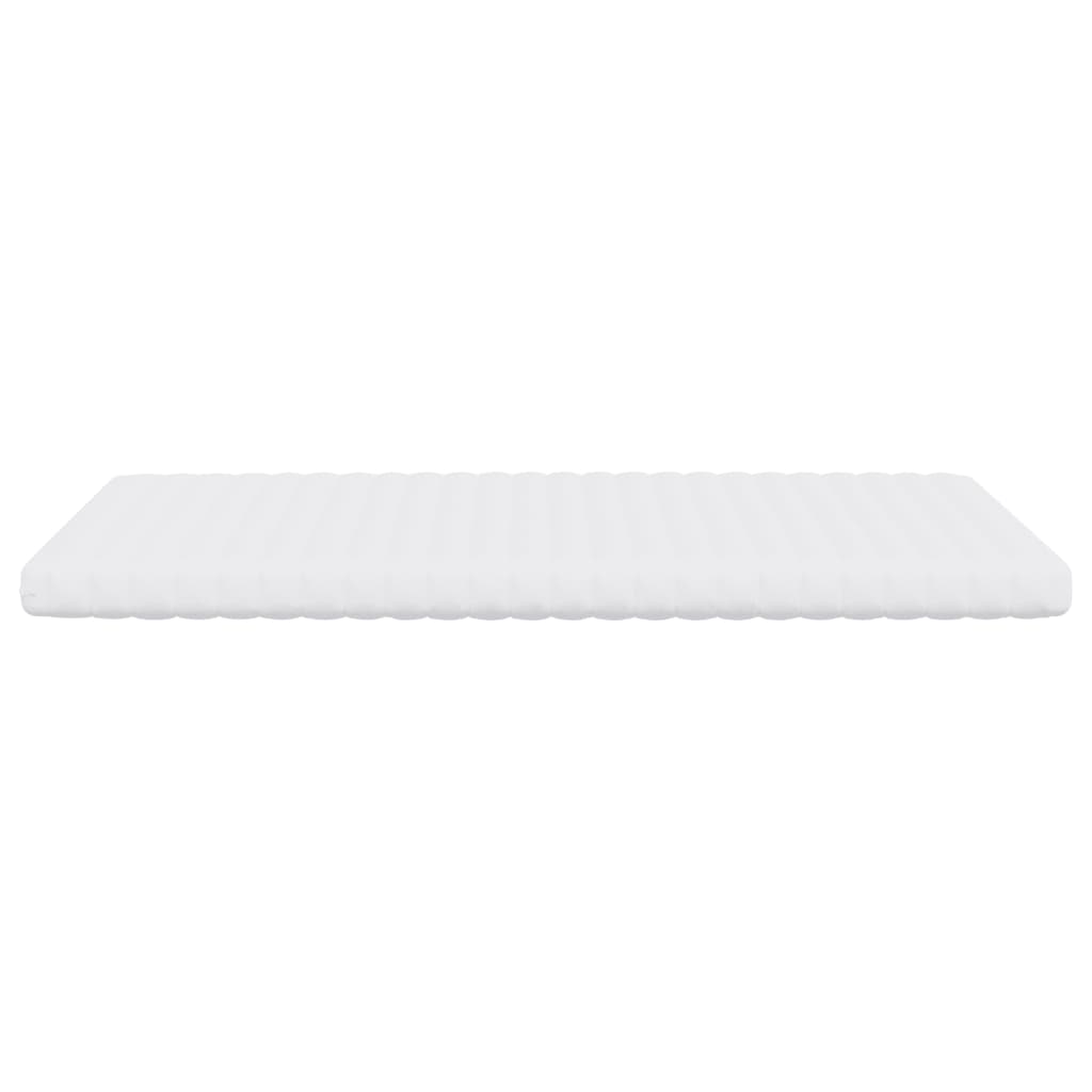 Matelas mousse blanc 140x220 cm 7 zones dureté 20 ILD