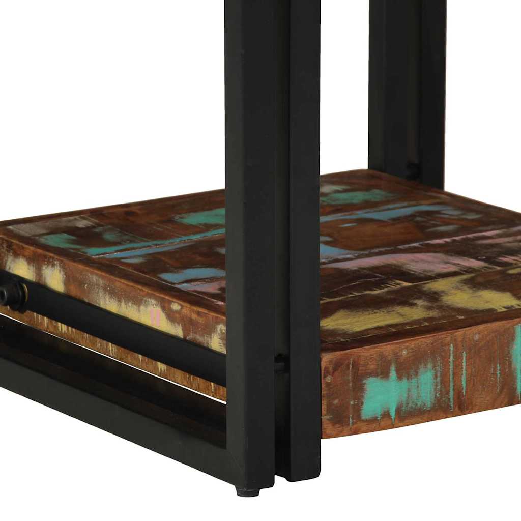 Nachttisch Mehrfarbig 40 x 40 x 50 cm Massives Altholz