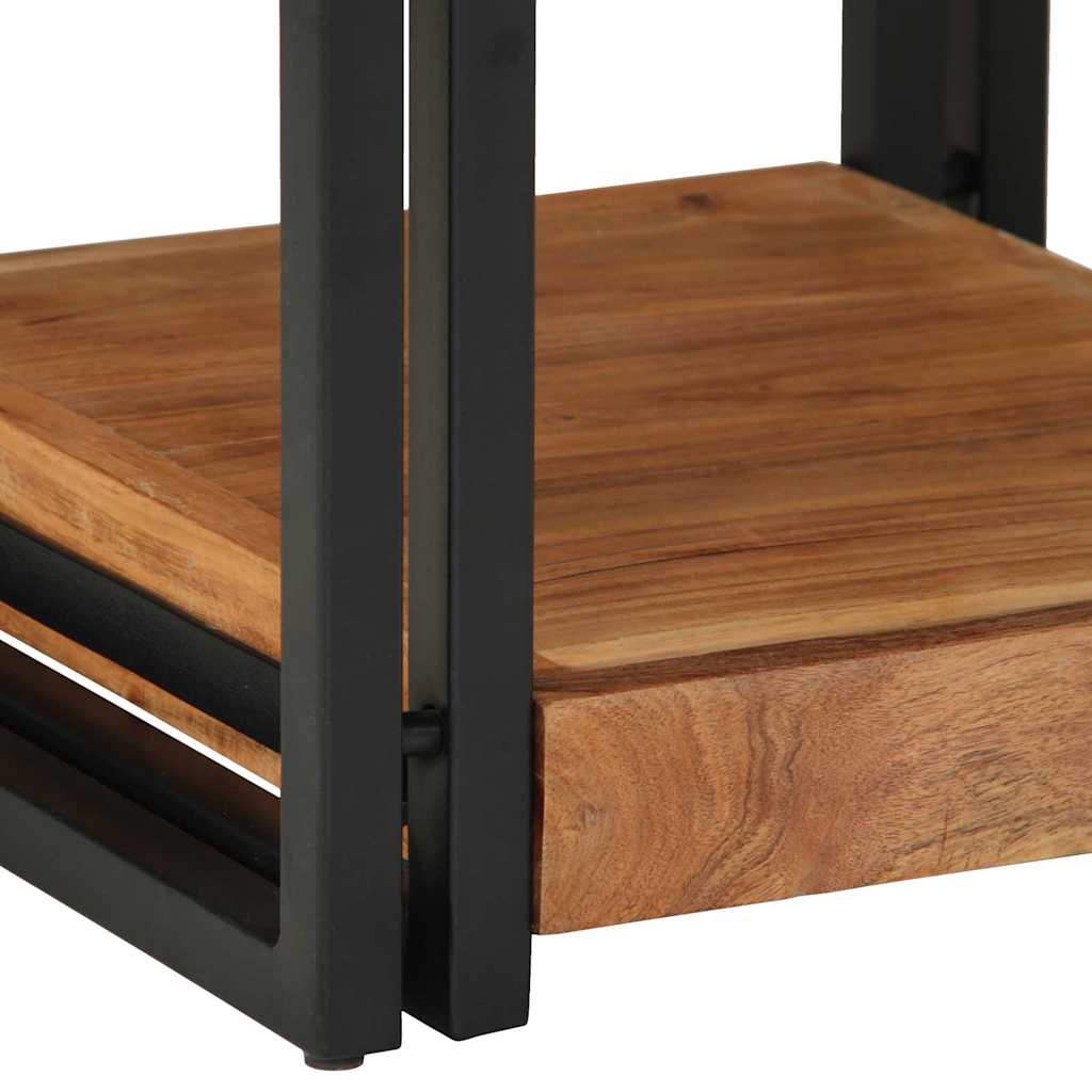 Nachttisch 2 stk. Braun 40 x 40 x 50 cm Massivholz Akazie