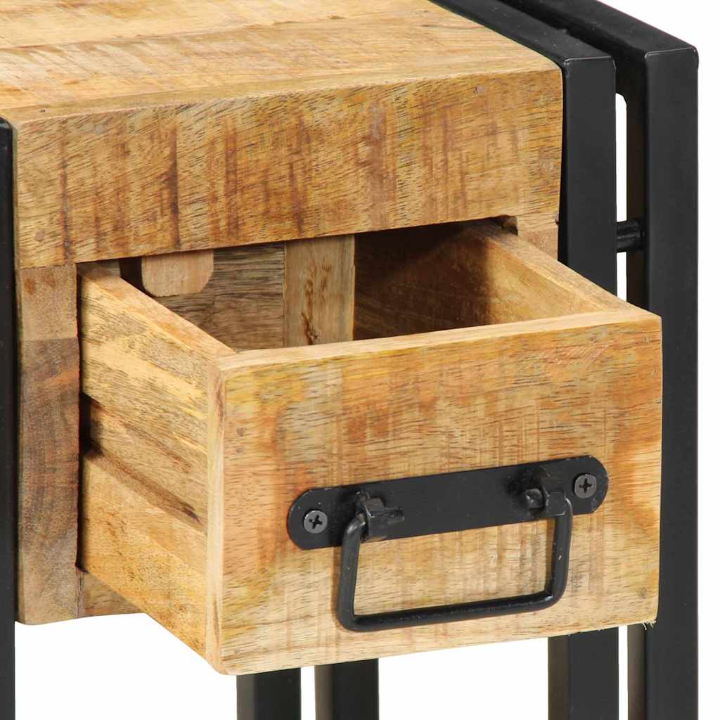 Nachttisch 2 stk. Braun 30 x 30 x 40 cm Massivholz Mango