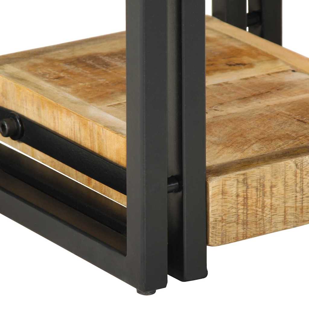 Nachttisch 2 stk. Braun 30 x 30 x 40 cm Massivholz Mango