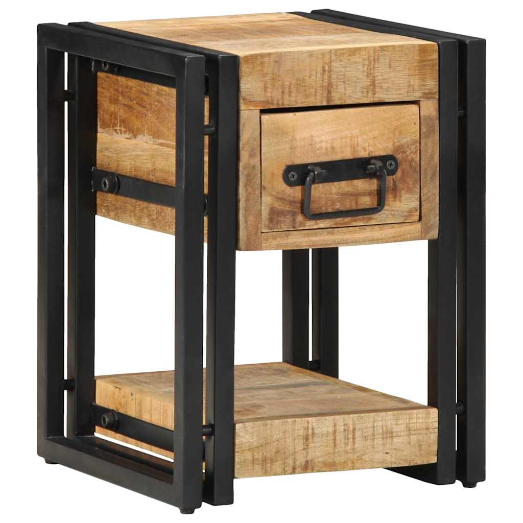 Nachttisch 2 stk. Braun 30 x 30 x 40 cm Massivholz Mango