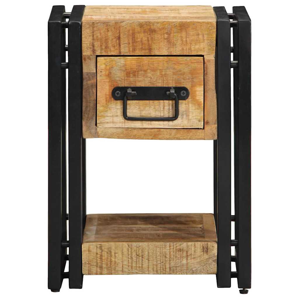 Nachttisch 2 stk. Braun 30 x 30 x 40 cm Massivholz Mango