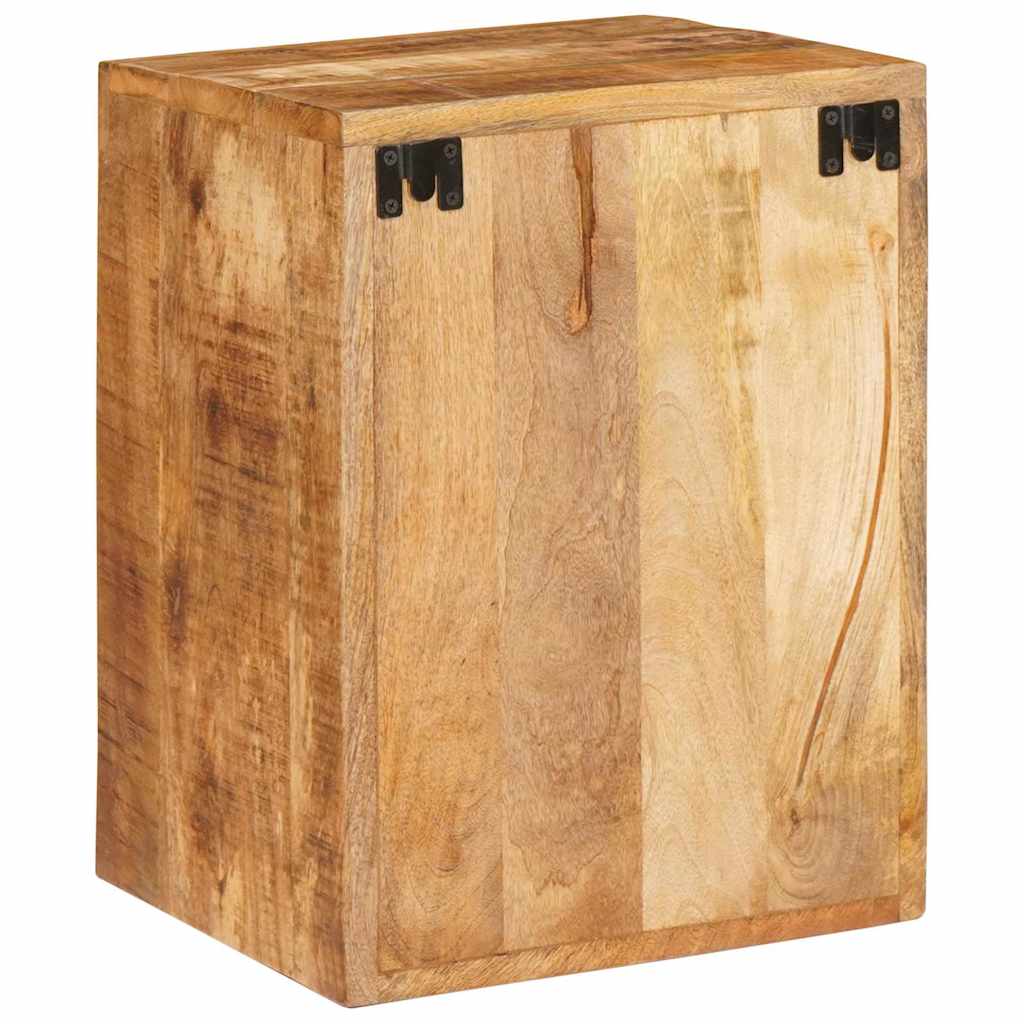Nachttisch 2 stk. Braun 35 x 33 x 48 cm Massivholz Mango