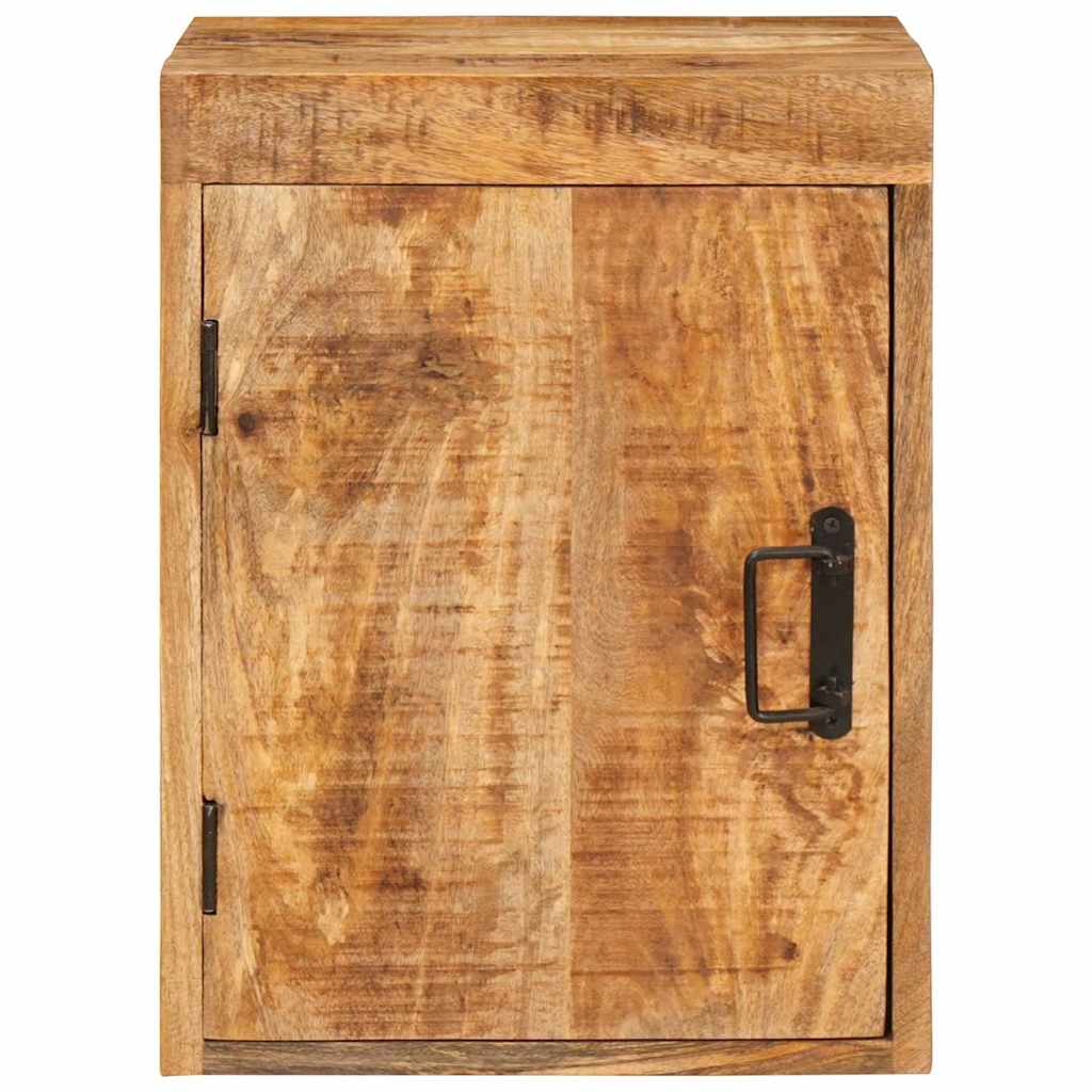 Nachttisch 2 stk. Braun 35 x 33 x 48 cm Massivholz Mango