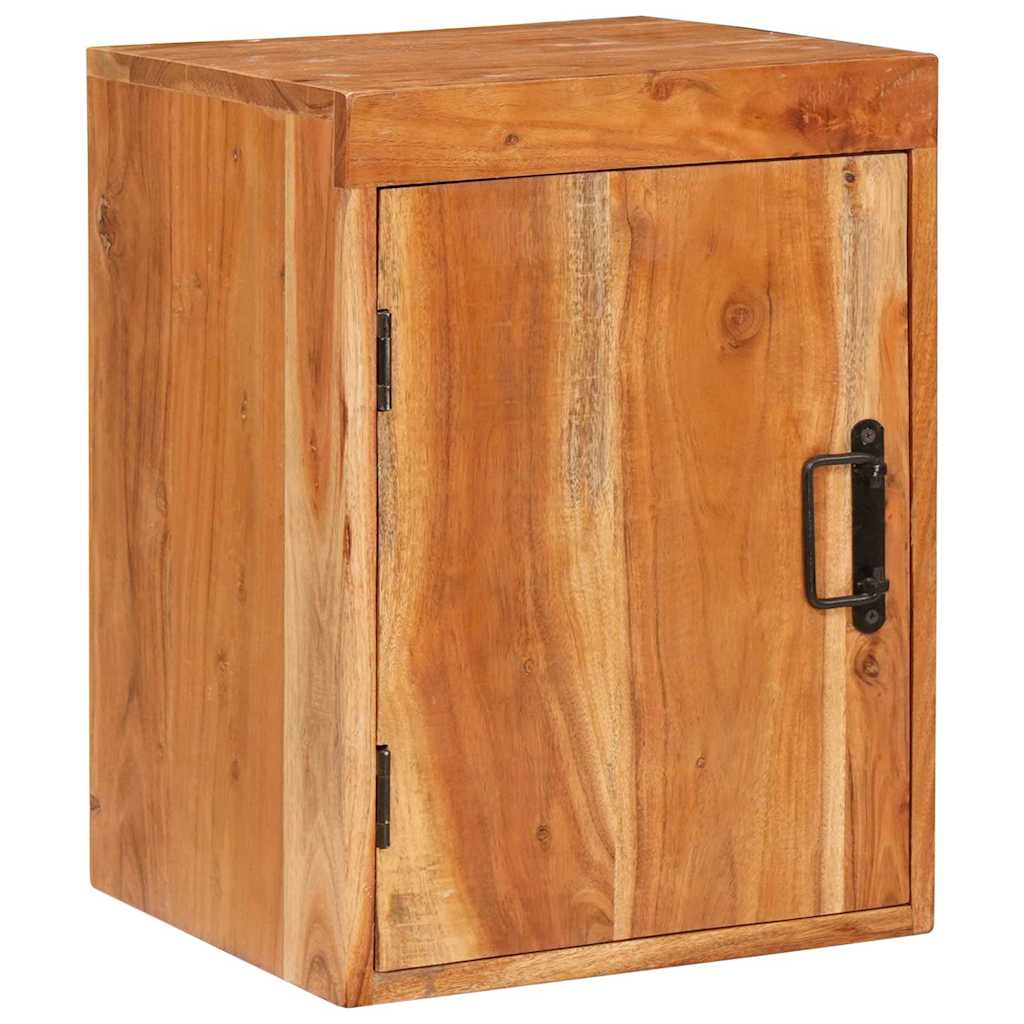 Nachttisch 2 stk. Braun 35 x 33 x 48 cm Massivholz Akazie