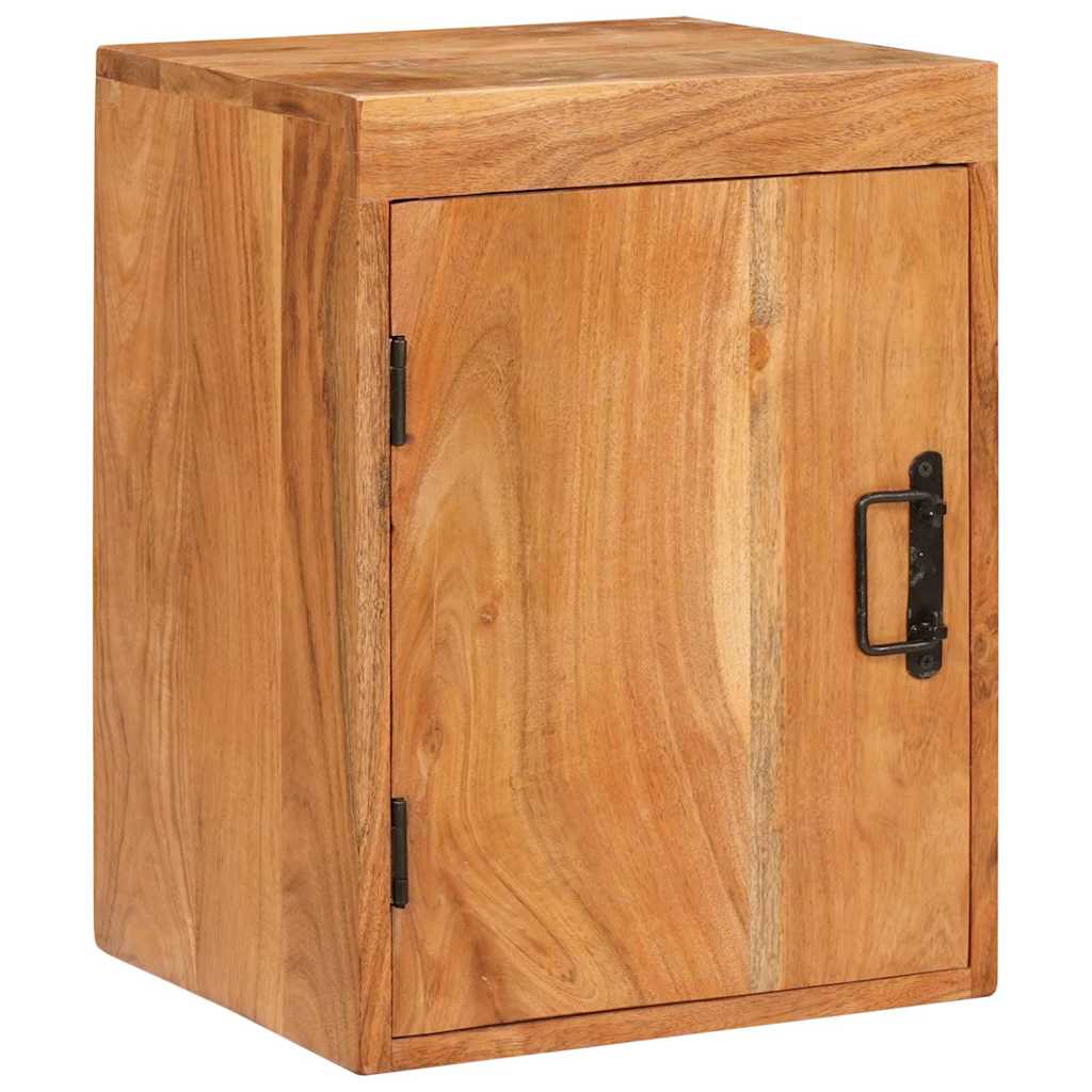 Nachttisch 2 stk. Braun 35 x 33 x 48 cm Massivholz Akazie