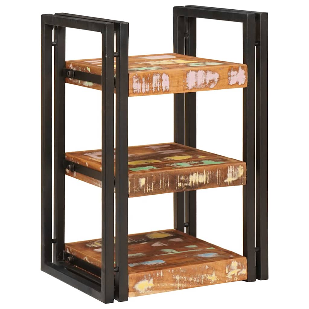 Nachttisch 2 stk. Braun und Schwarz 38 x 33 x 58 cm