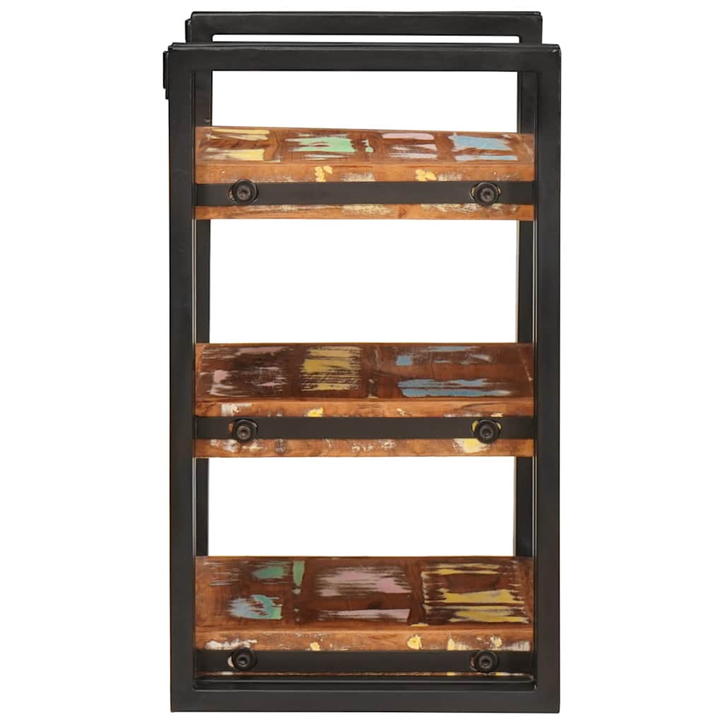 Nachttisch 2 stk. Braun und Schwarz 38 x 33 x 58 cm