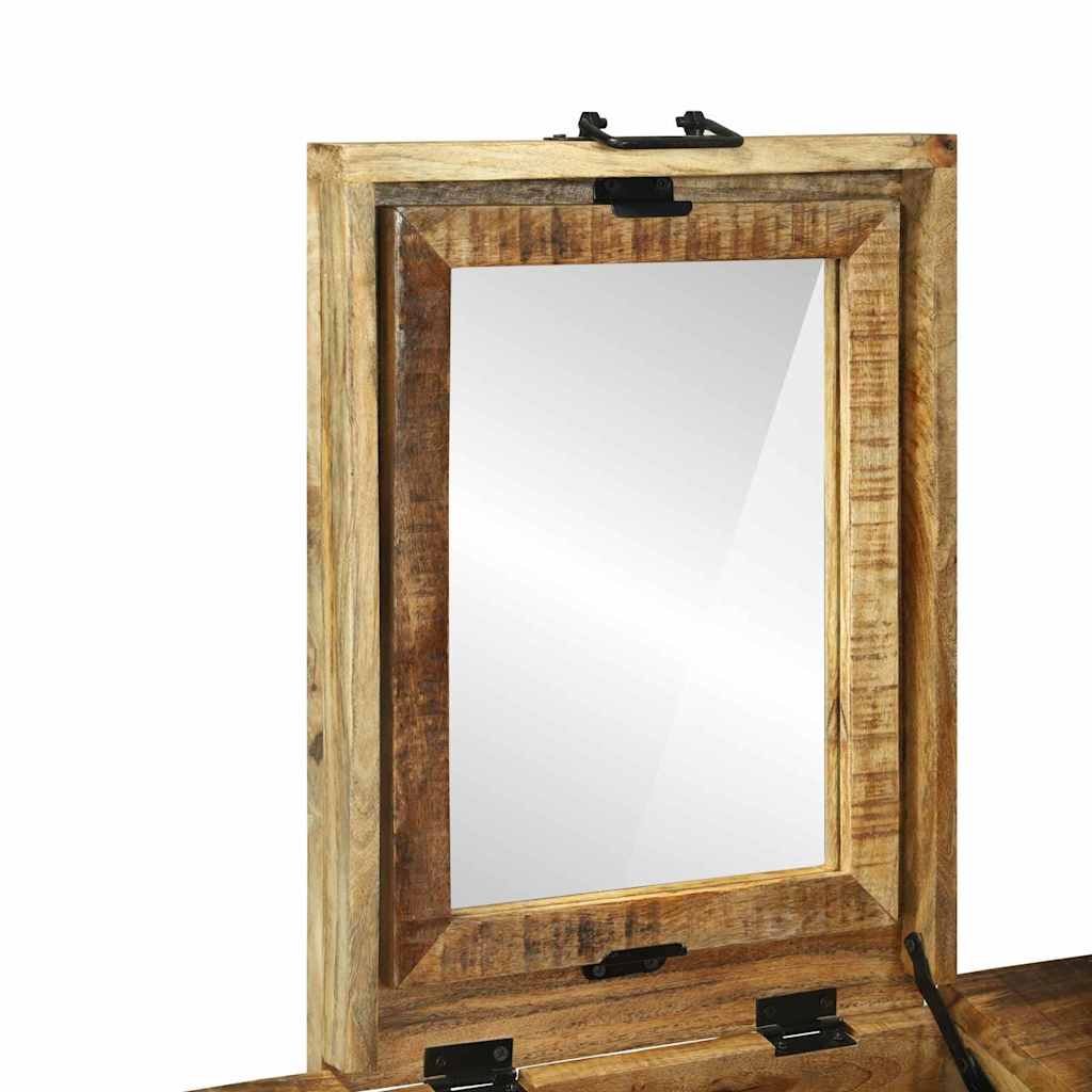 Schlafzimmer-Frisiertische mit Speicher Braun Massivholz Mango