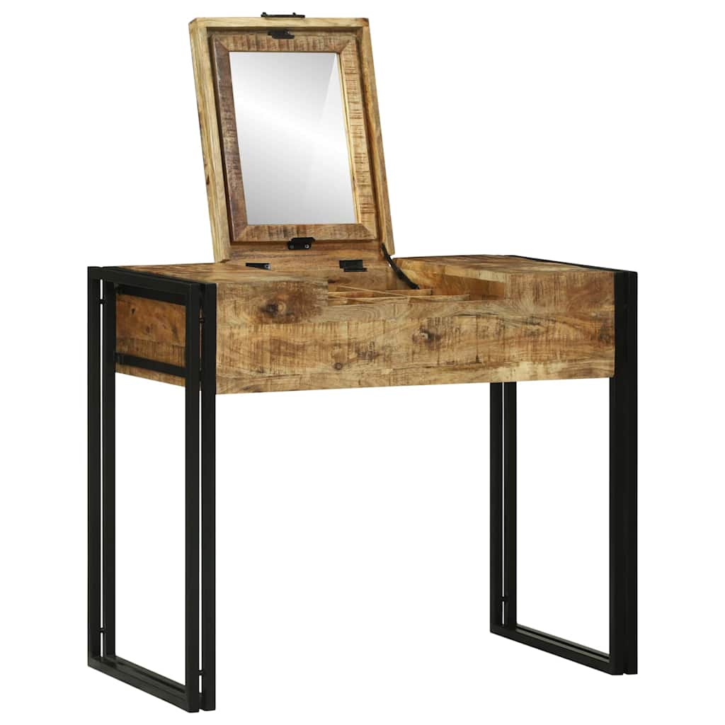 Schlafzimmer-Frisiertische mit Speicher Braun Massivholz Mango